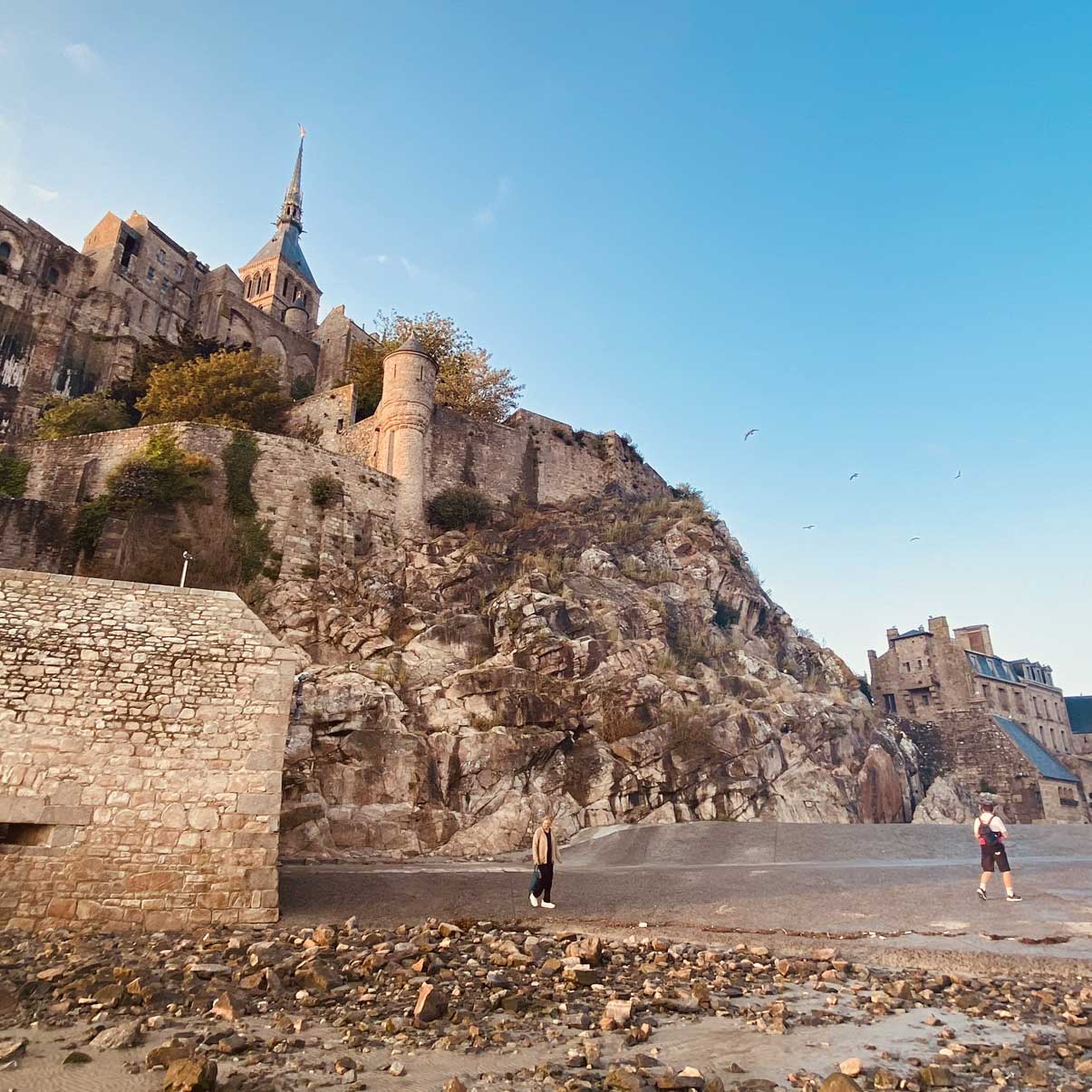 au pied du mont-saint-michel