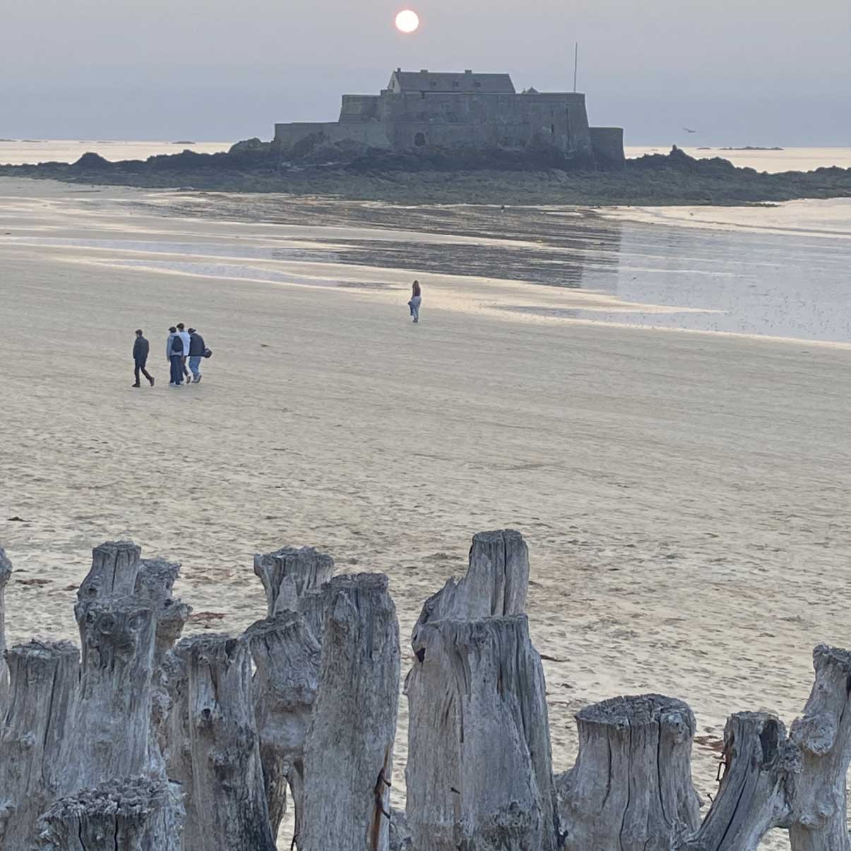 plage des sillons a st-malo