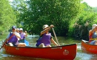 rivière le couesnon qui se jette dans la baie du mont-saint-michel
