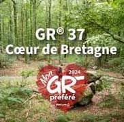 in the heart of Brittany , the great hike GR37