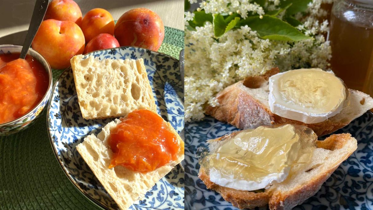 compte maison tartine chevre chaud sureau