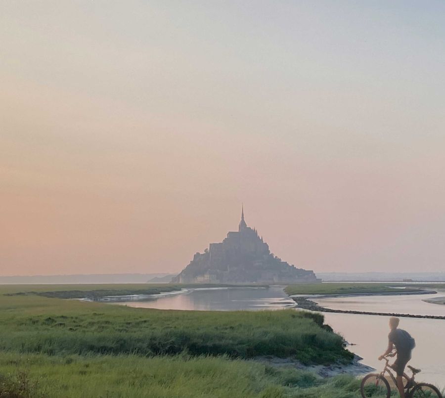 Voie verte vers le mont Saint-Michel